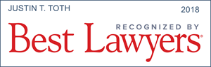 best lawyers recognition justin t. toth