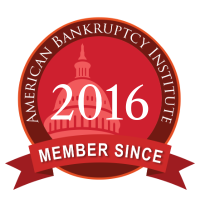 American bankruptcy institute member since 2016